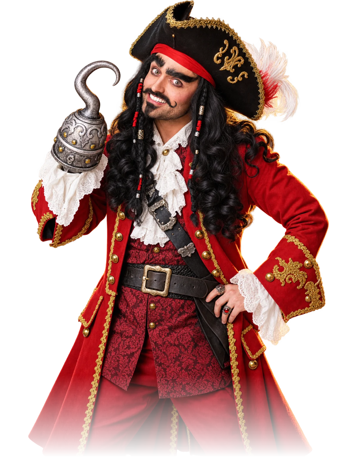 Dominic en Capitaine Crochet
