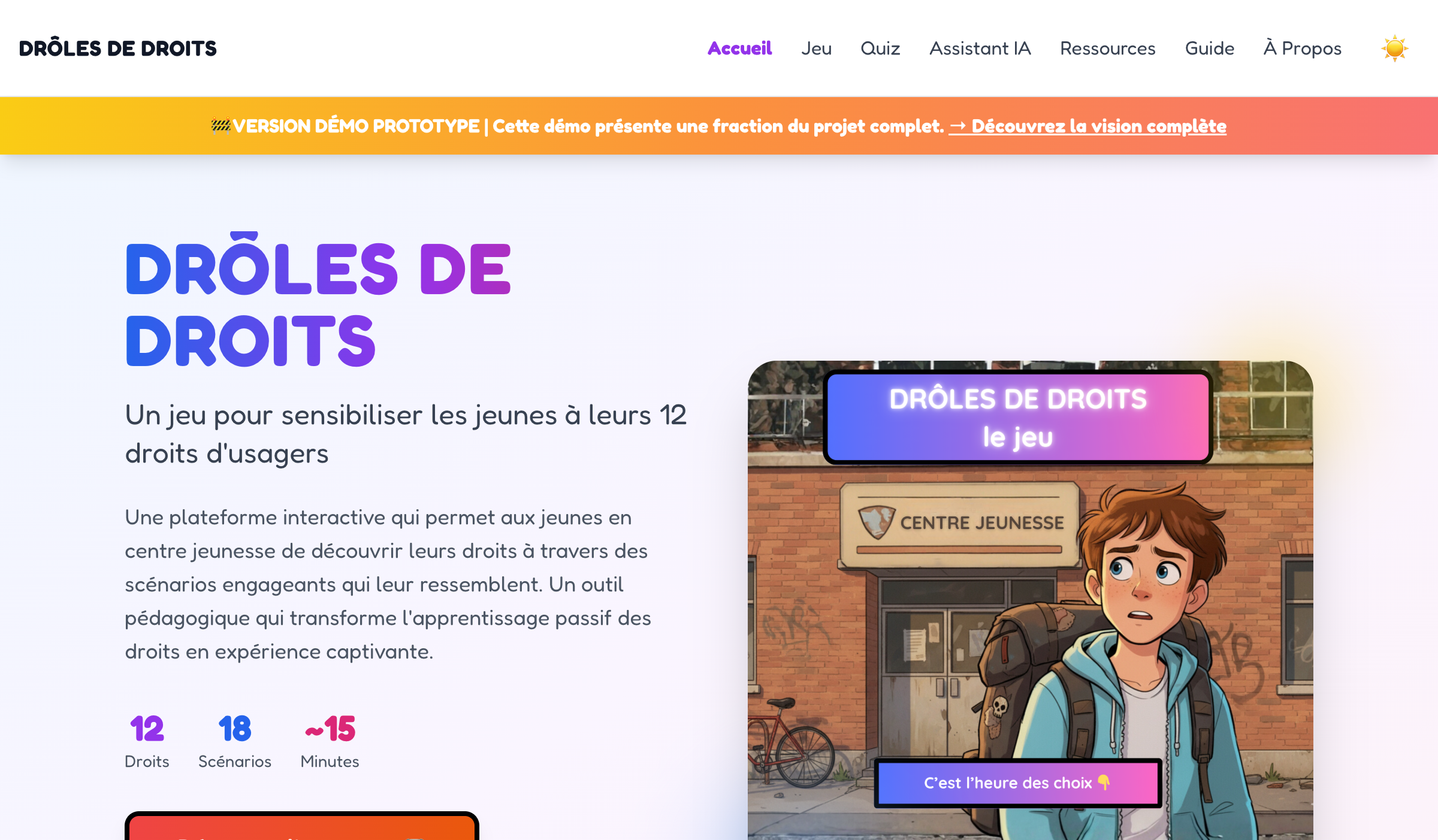 Drôles de Droits - Screenshot