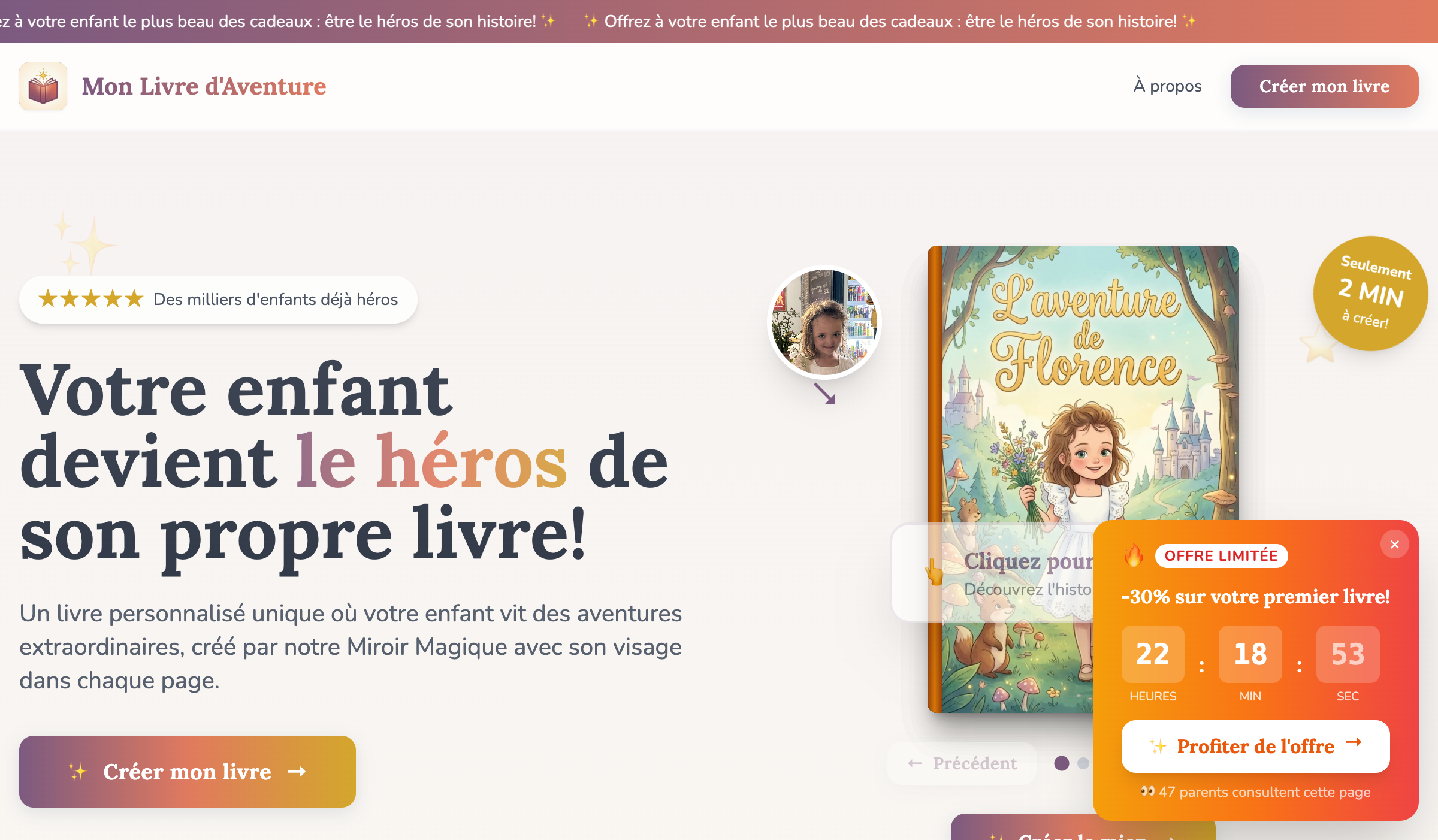 Mon Livre d'Aventure - Screenshot